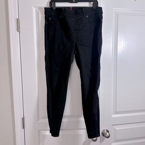 Spanx Ankle straight leg black jeans XL EUC